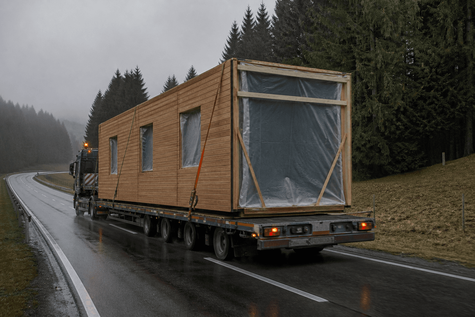 Transport i logistika materijala za gradilište.